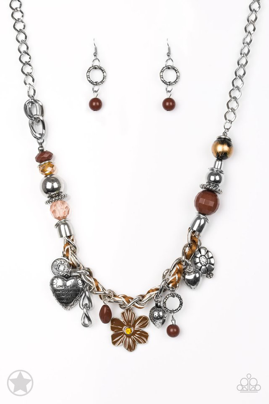 Charmed, I am Sure – Brown | Paparazzi Necklace