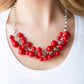 Walk this Broadway – Red | Paparazzi Necklace