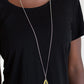 Tiki Tease – Yellow | Paparazzi Necklace
