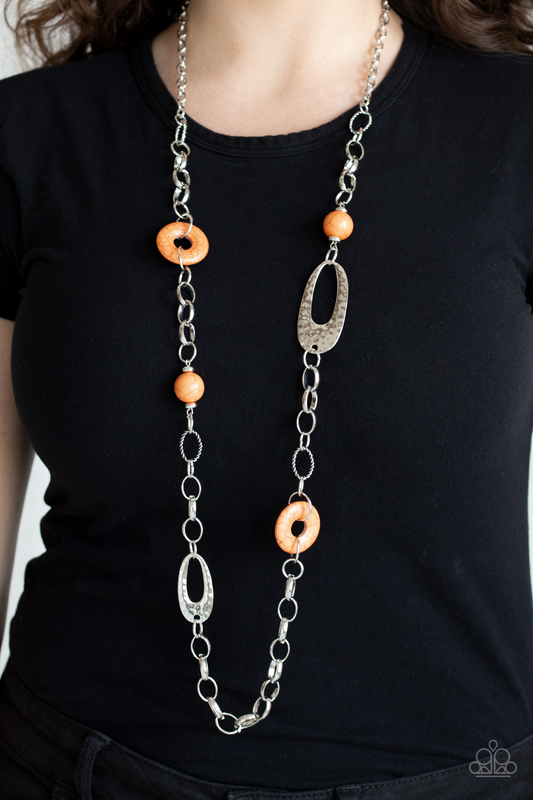 Artisan Artifact – Orange | Paparazzi Necklace