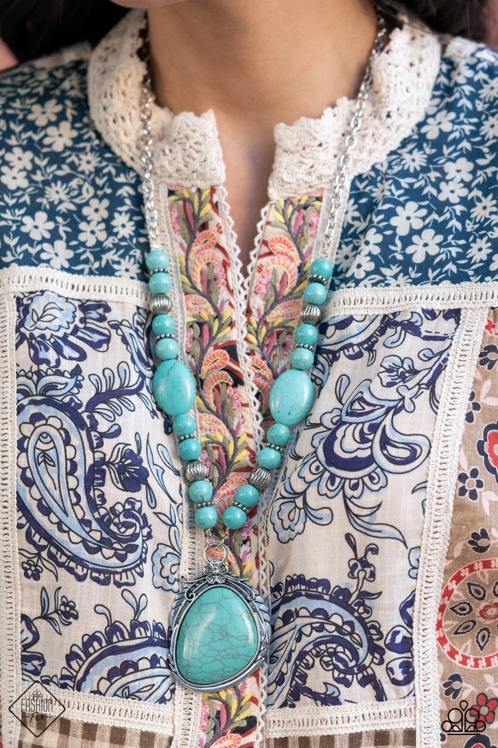 Southwest Paradise – Blue | Paparazzi Necklace