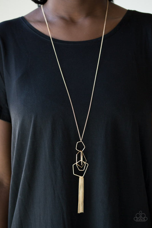 The Penthouse – Gold | Paparazzi Necklace
