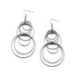 I Feel Dizzy – Black | Paparazzi Earrings