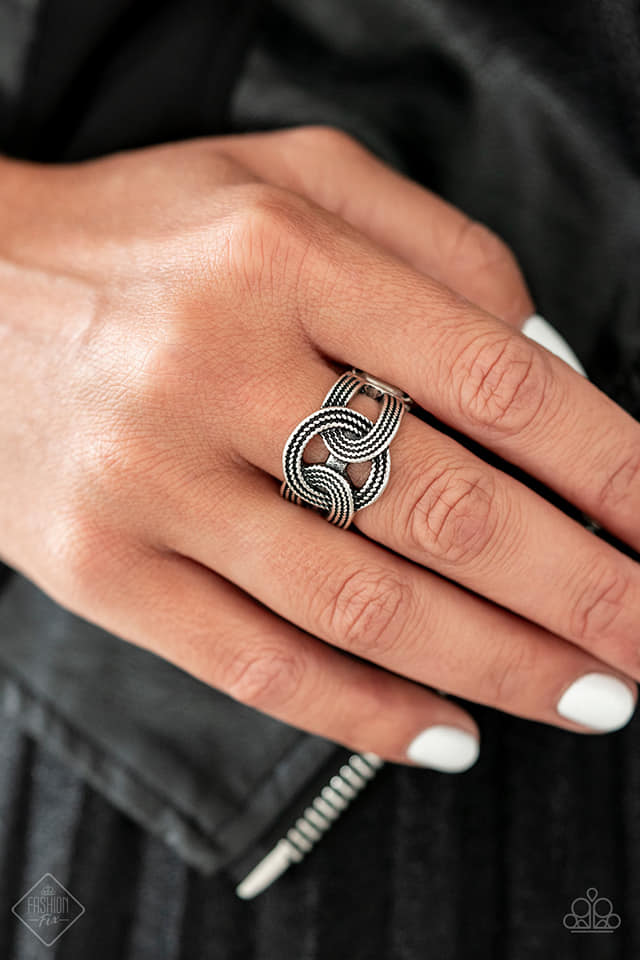 Join Forces – Silver | Paparazzi Ring