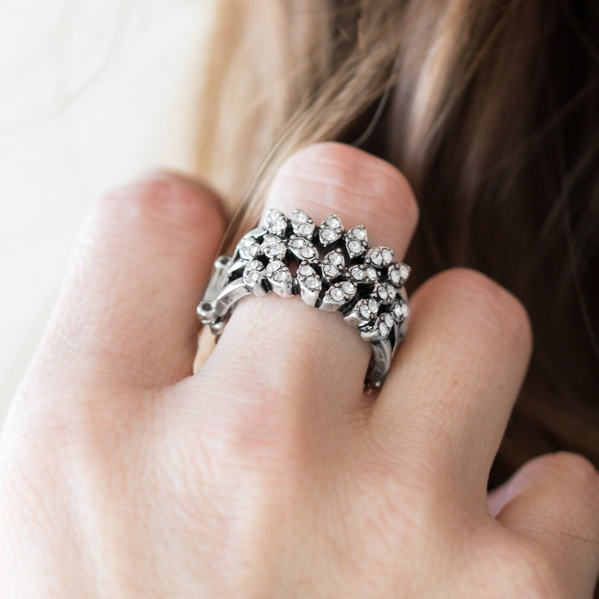 Wine and Vine – Silver | Paparazzi Ring