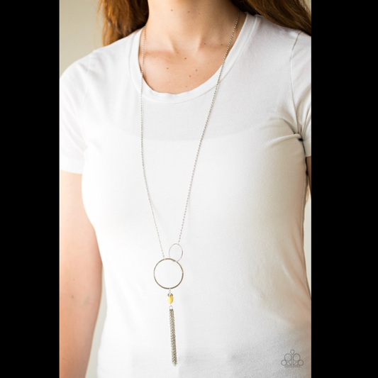 Off Shore Odyssey – Yellow | Paparazzi Necklace