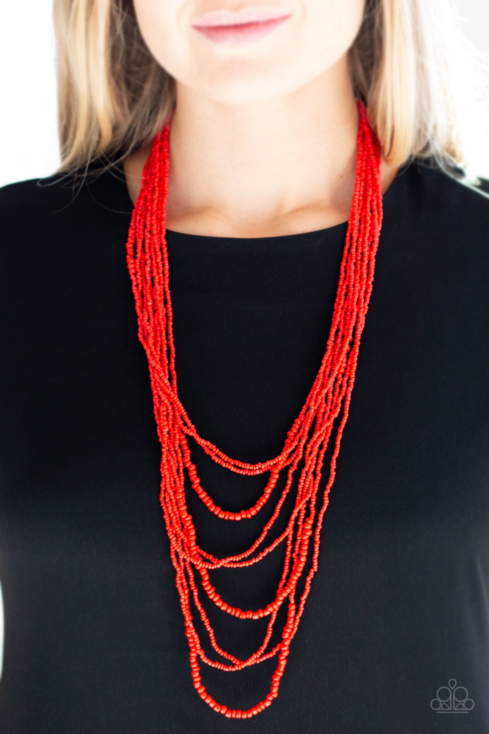 Totally Tonga – Red | Paparazzi Necklace