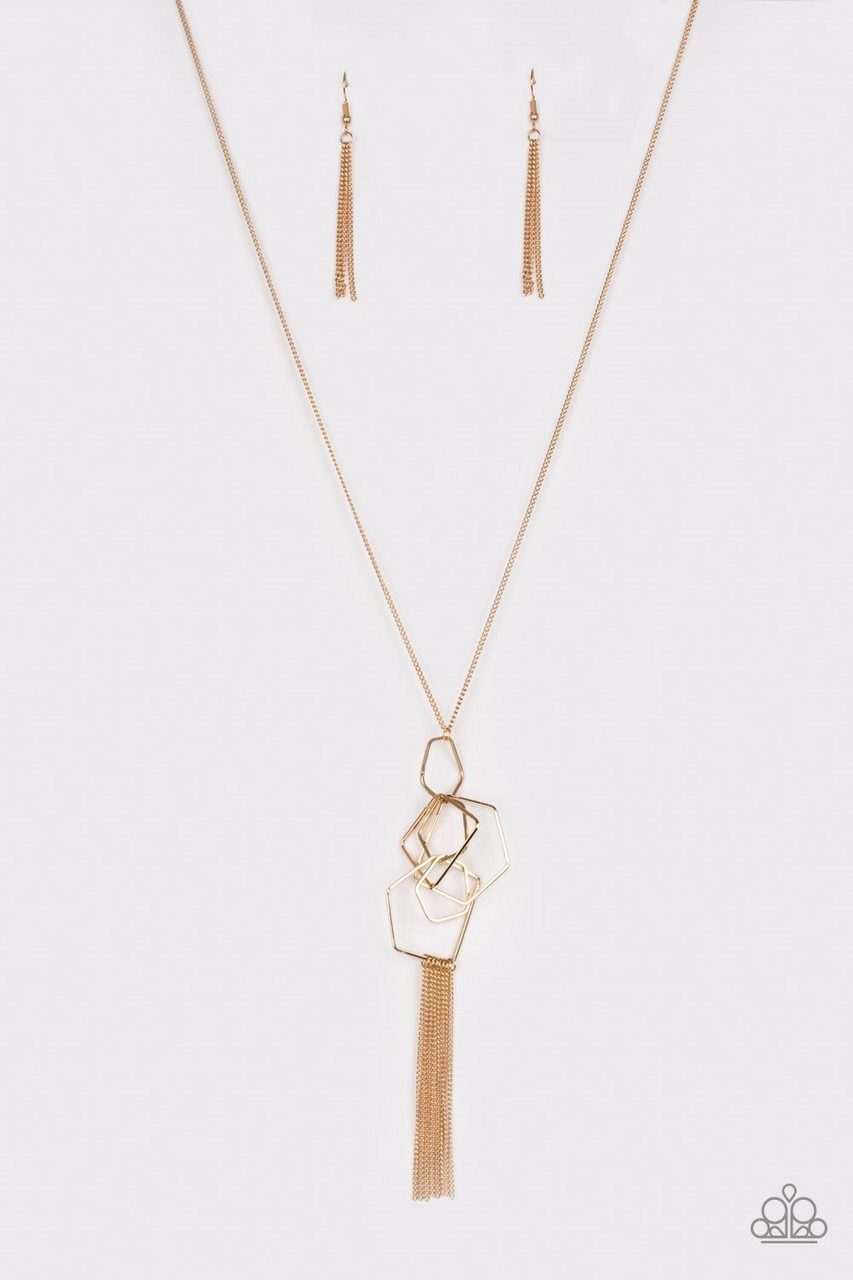 The Penthouse – Gold | Paparazzi Necklace