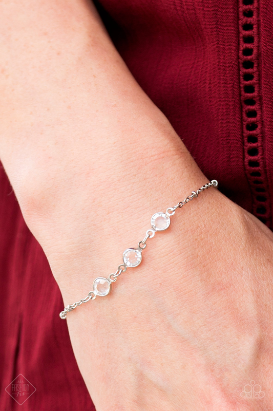 Never Stop Gleaming – Silver | Paparazzi Bracelet