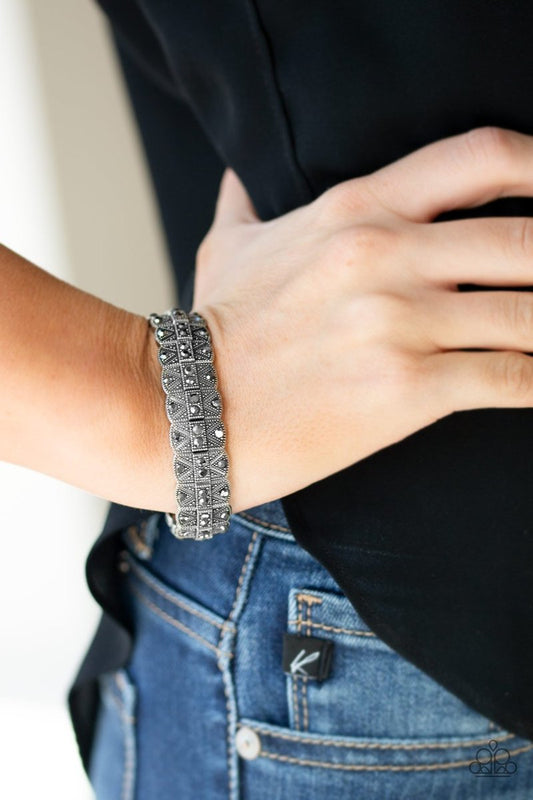 Modern Magnificence – Silver | Paparazzi Bracelet