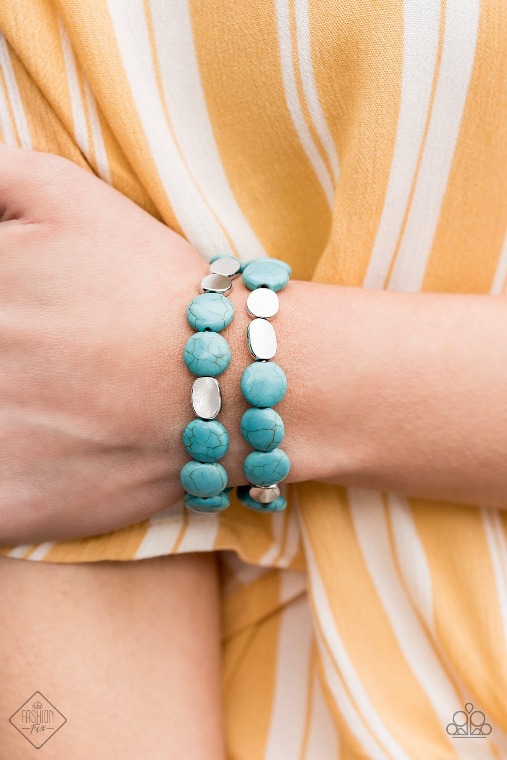Simply Sedimentary Uptown – Blue | Paparazzi Bracelet