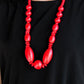 Summer Breezin – Red | Paparazzi Necklace