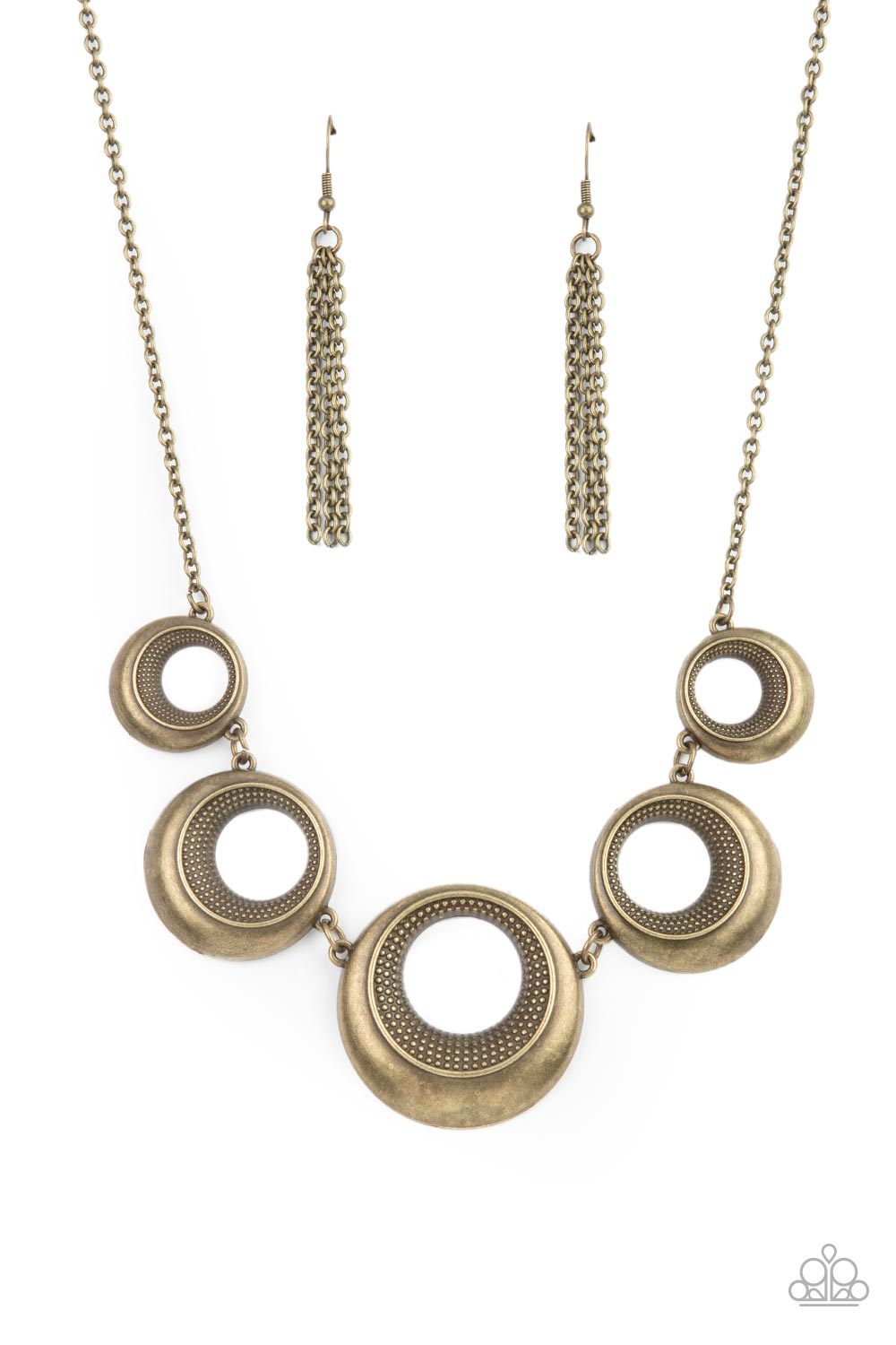 Solar Cycle – Brass | Paparazzi Necklace