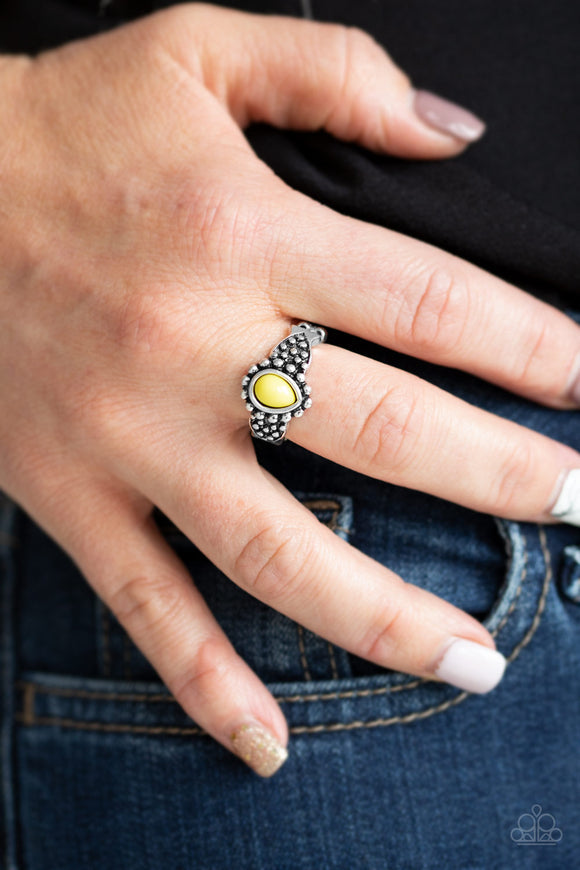 Pep Talk – Yellow | Paparazzi Ring