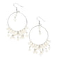 Now on Broadway Pearl – White | Paparazzi Earrings