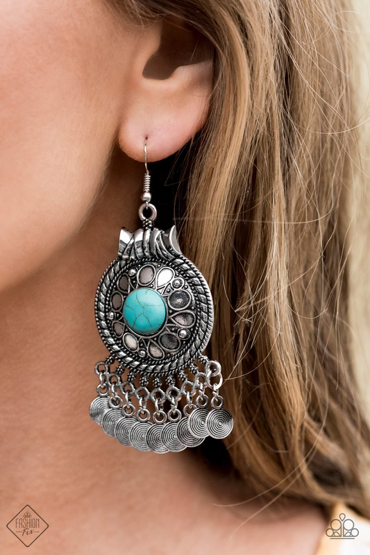 Rural Rhythm – Blue | Paparazzi Earrings