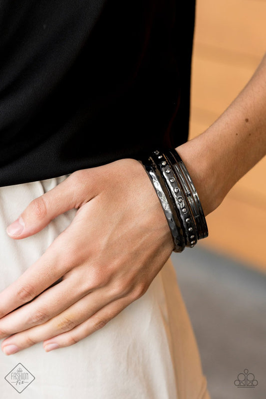 Revved Up Bangle | Paparazzi Bracelet