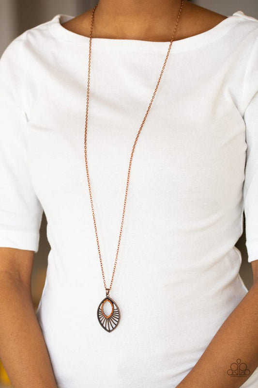Court Couture – Copper | Paparazzi Necklace