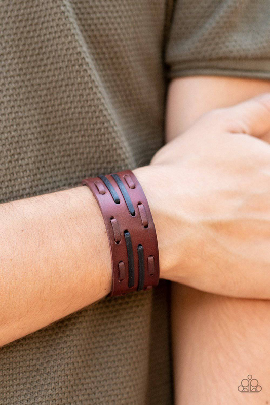 Cowboy Boot Camp – Brown | Paparazzi Bracelet